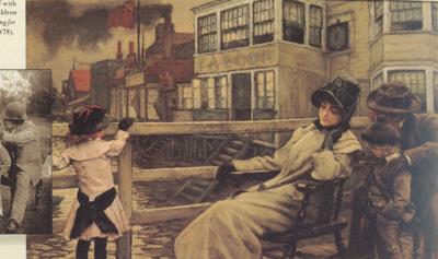 James Tissot The Ferry (nn01) oil painting picture